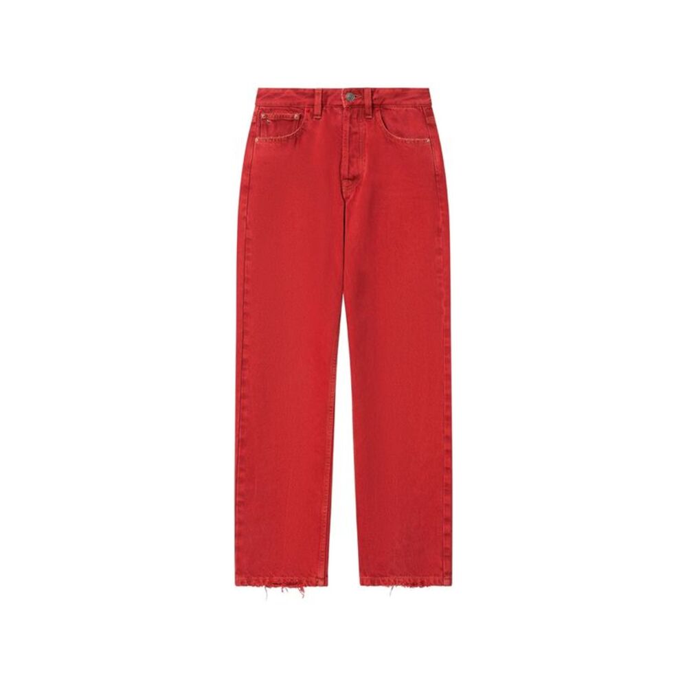 Isabel Marant Red Trousers - Straight Trousers Women